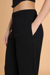 Zivame Knit Poly Lounge Bottom - Black Beauty — thumbnail 5